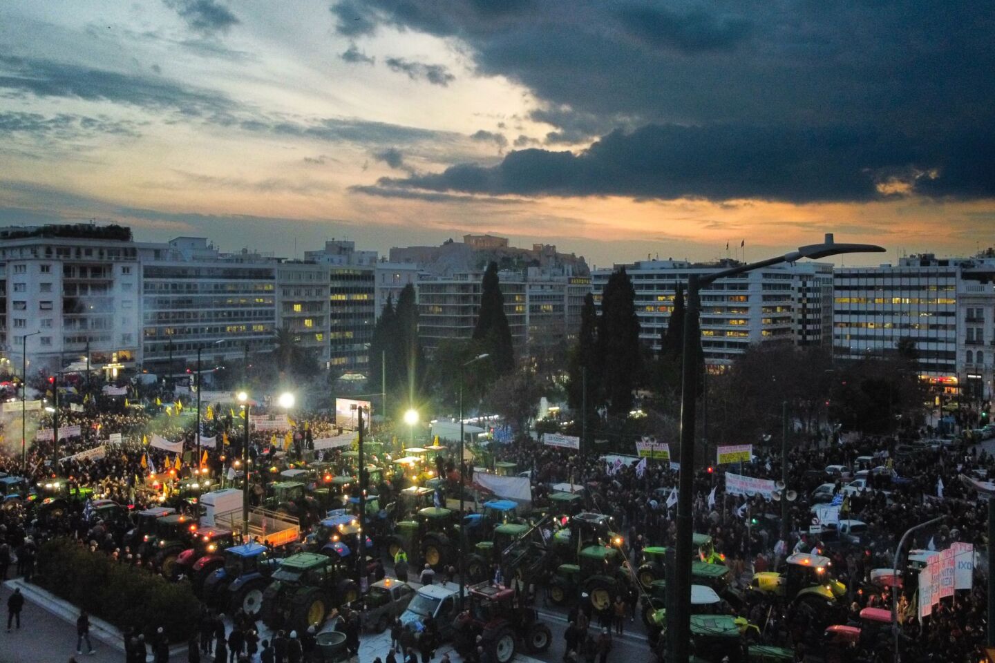 Σε εξελιξη το αγροτικό συλλαλητήριο