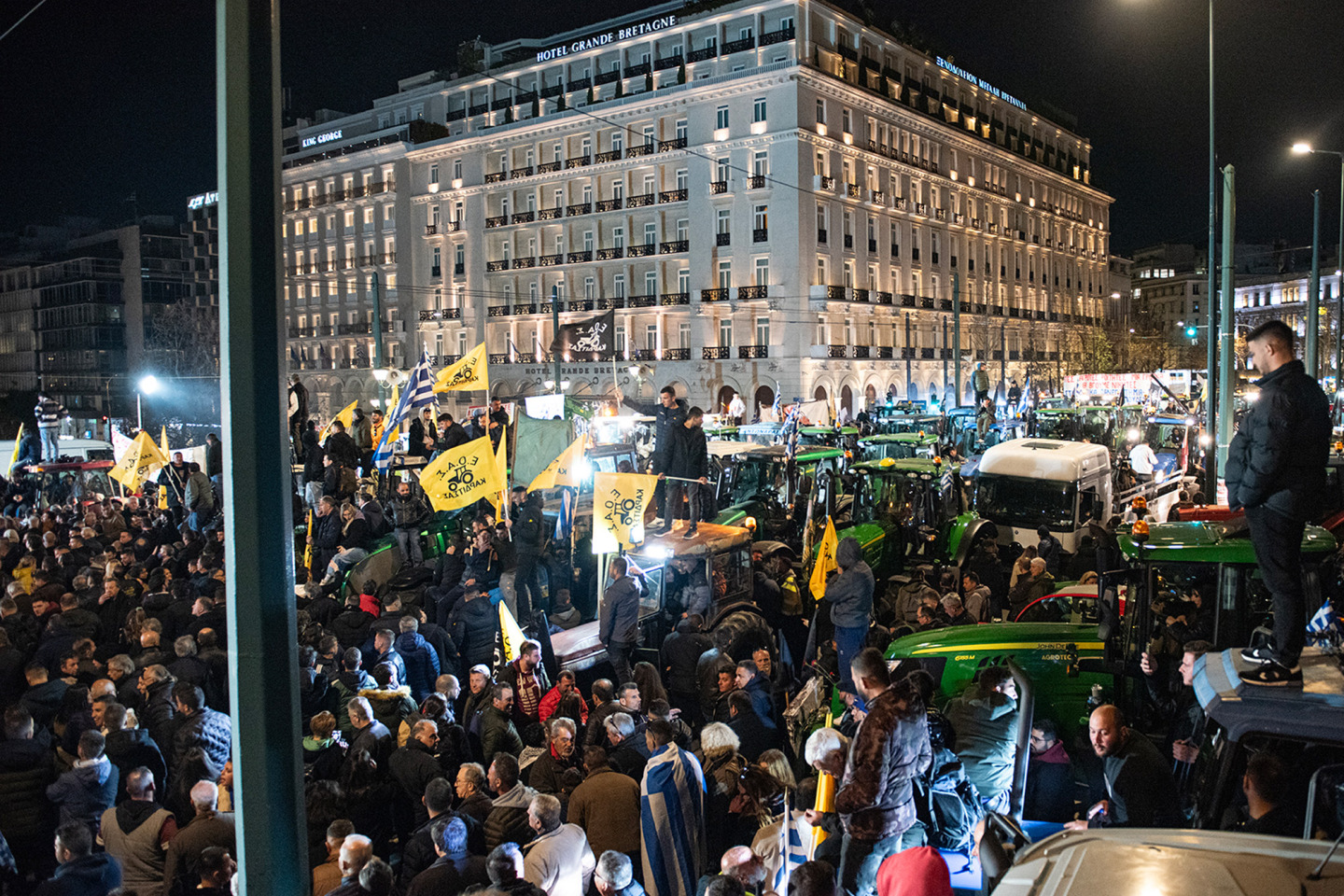 Όταν η πλατεία Συντάγματος γέμισε με τρακτέρ
