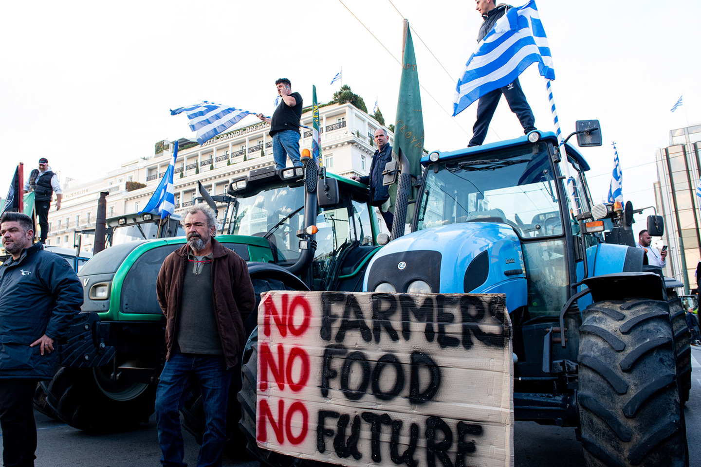 Όταν η πλατεία Συντάγματος γέμισε με τρακτέρ