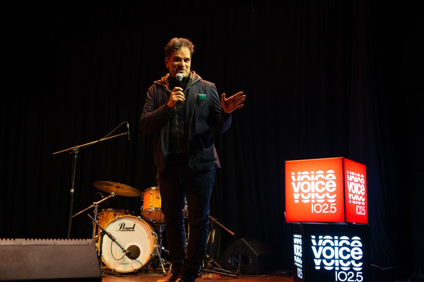 Hume Assine και George Gaudy στο Γαλλικό Ινστιτούτο. Μια υπέροχη βραδιά από τον Voice 102.5