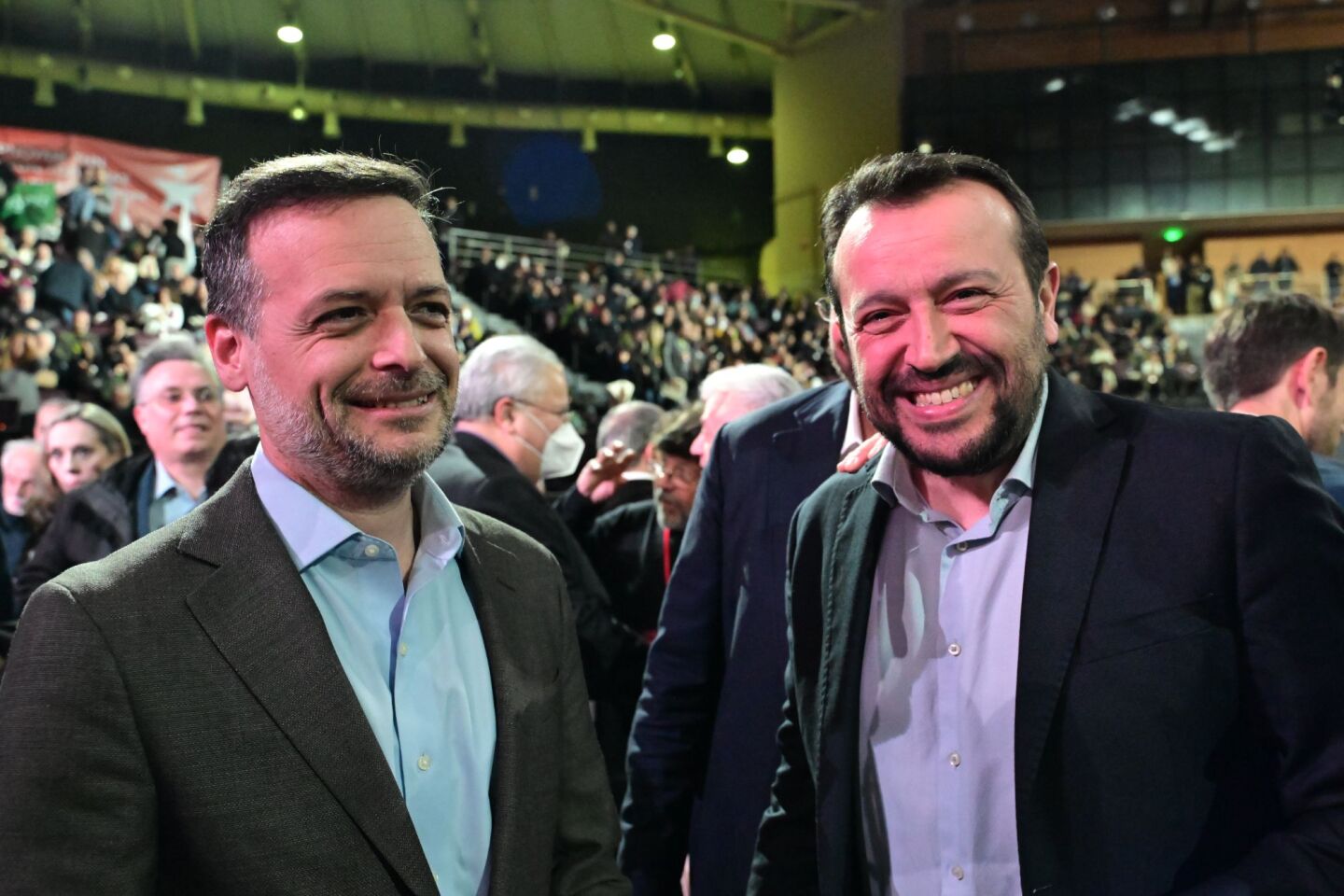 Ο Δήμαρχος Αθηναίων Χάρης Δούκας με τον Νίκο Παππά