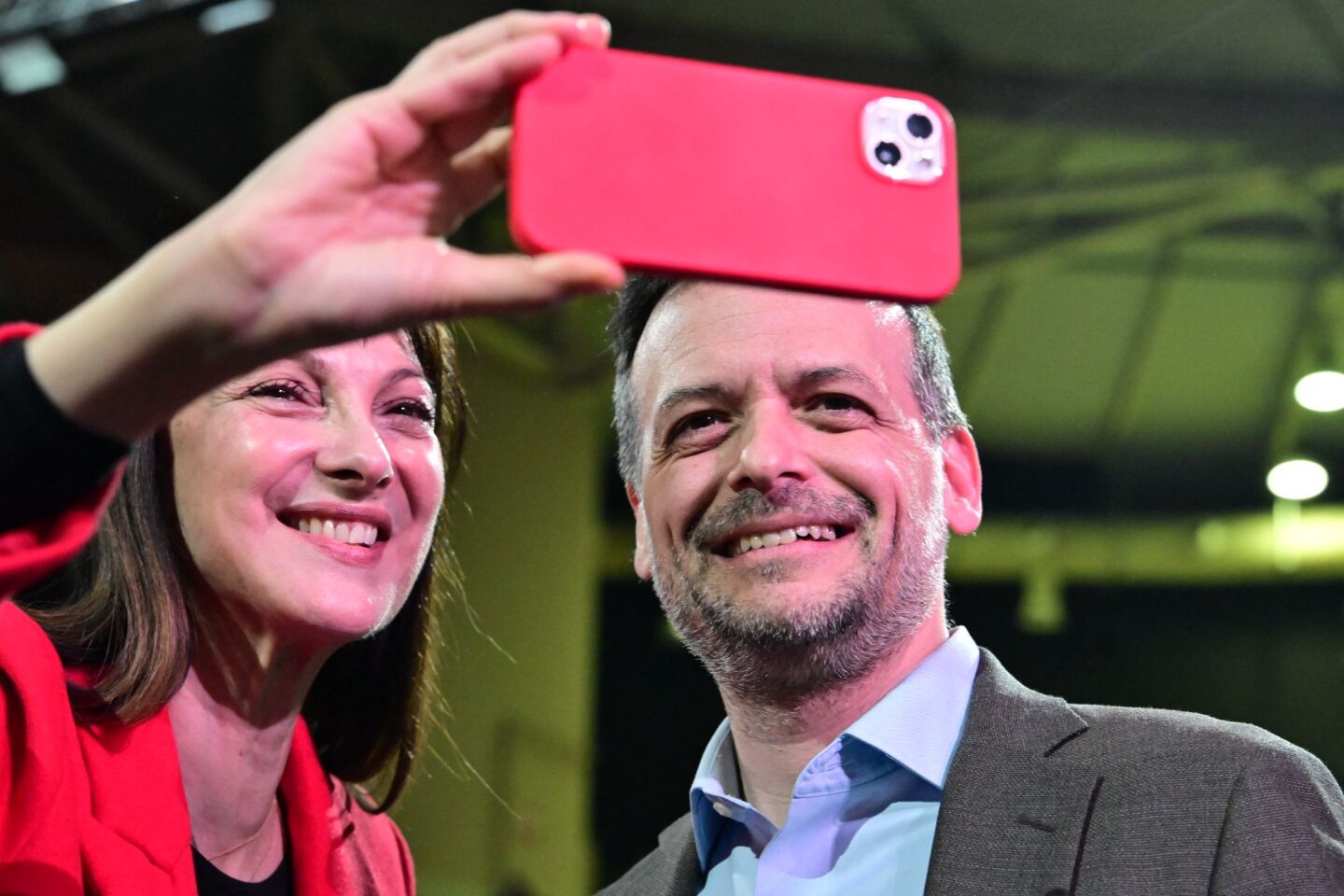 Η Ράνια Σβίγκου και ο Χάρης Δούκας