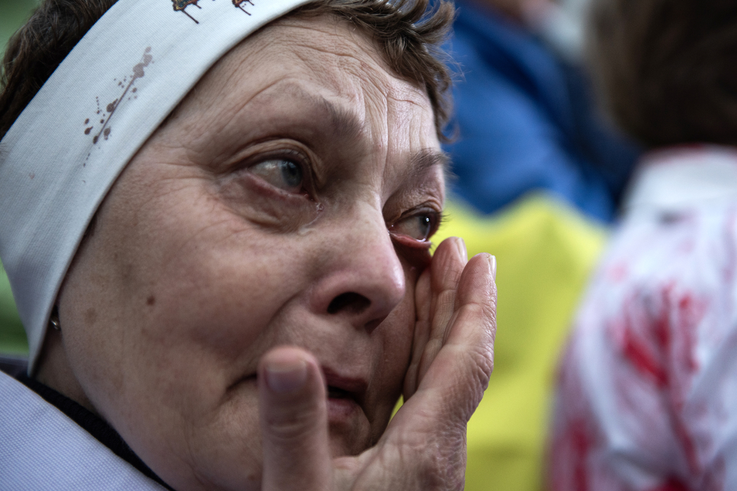 Δύο χρόνια από τη ρωσική εισβολή στην Ουκρανία: Φωτορεπορτάζ από την ειρηνική πορεία υποστήριξης της Ουκρανίας στην Αθήνα