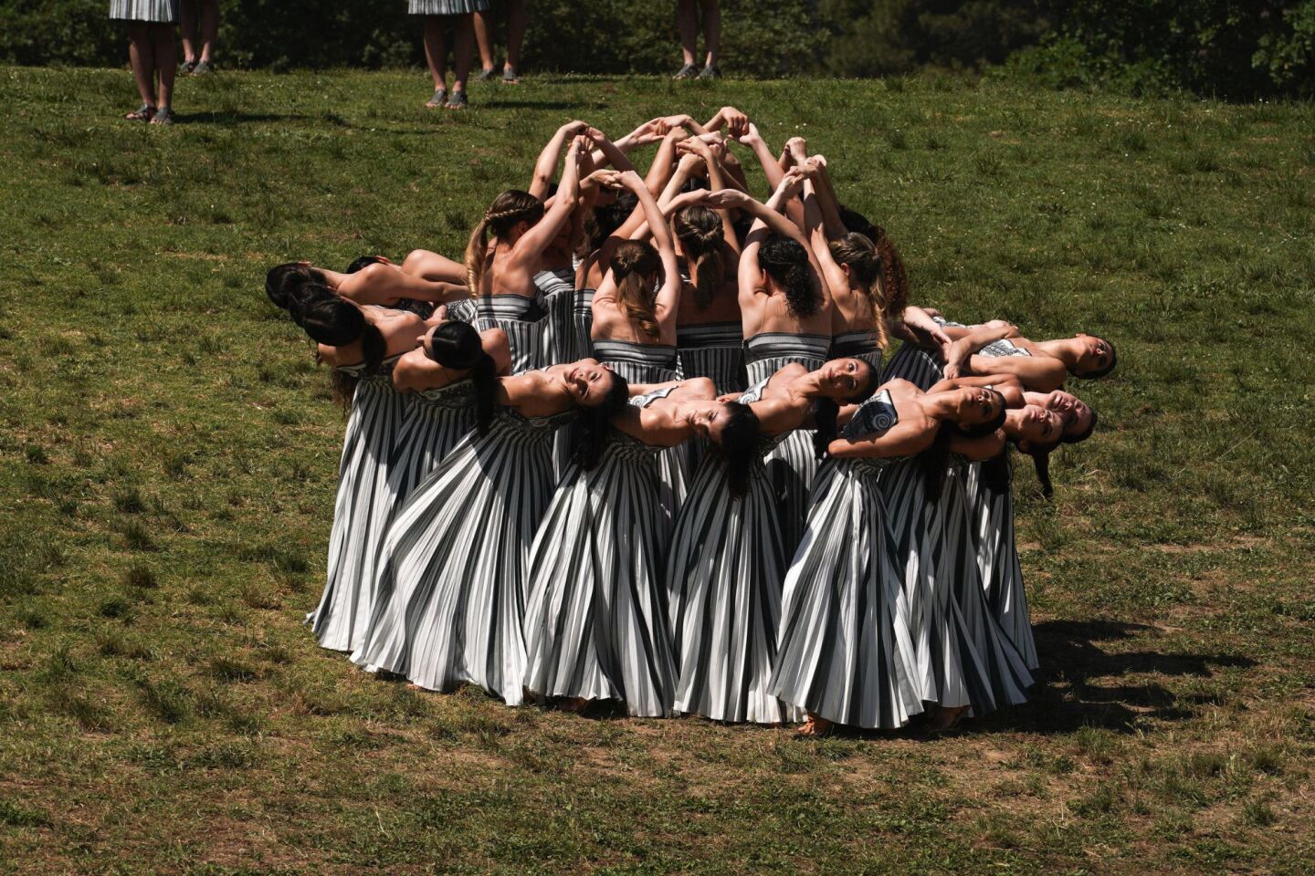 Η Επίσημη Πρόβα της Τελετής Αφής της Ολυμπιακής Φλόγας