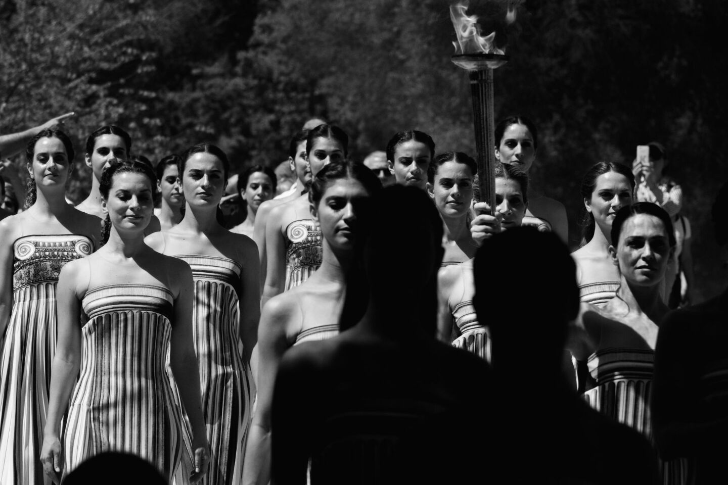 Η Επίσημη Πρόβα της Τελετής Αφής της Ολυμπιακής Φλόγας