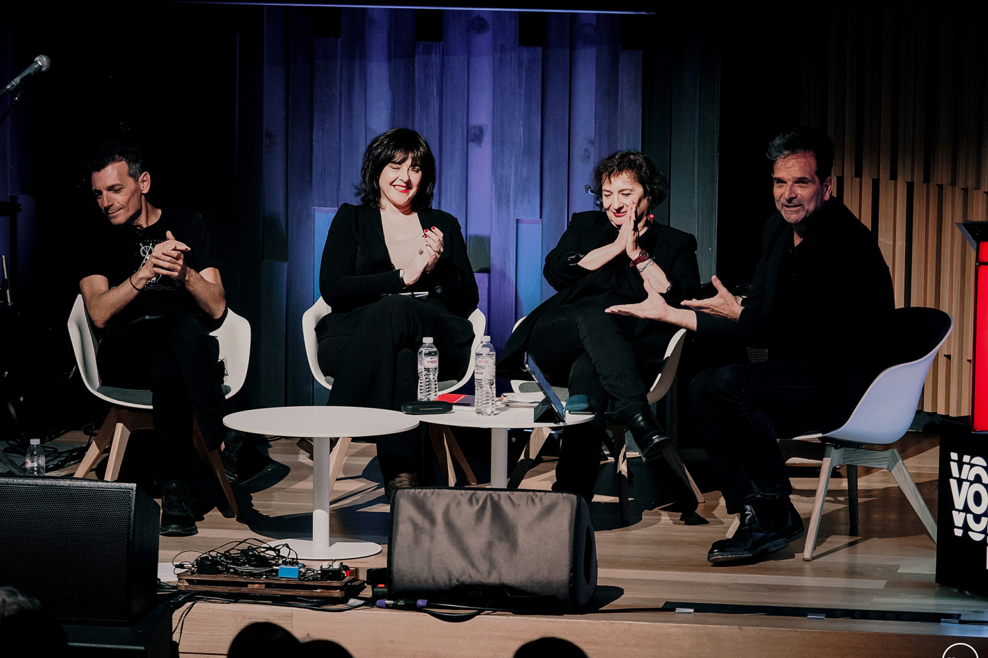 Μανώλης Φάμελλος, Μυρσίνη Γκανά, Χίλντα Παπαδημητρίου, Γιώργος Μουχταρίδης © Χρόνης Περράκης