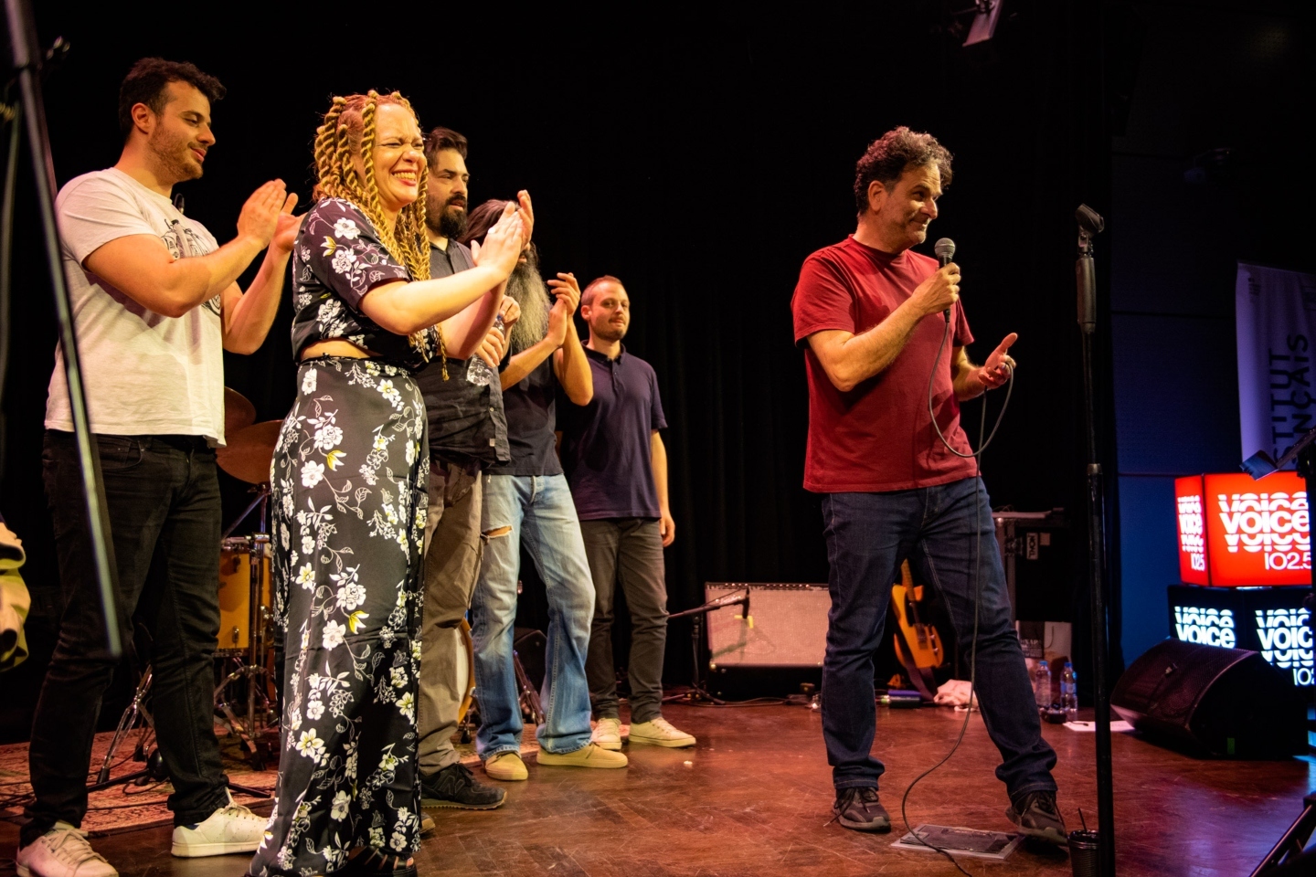 Oι Thaliah και η Irene σε μια υπέροχη βραδιά από τον Voice 102.5