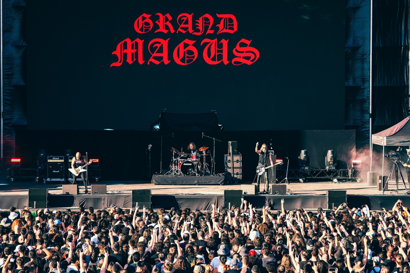 Release Athens 2024: Ανταπόκριση - φωτορεπορτάζ από τις εμφανίσεις των Megadeth, Blind Guardian και Grand Magus στην Πλατεία Νερού.