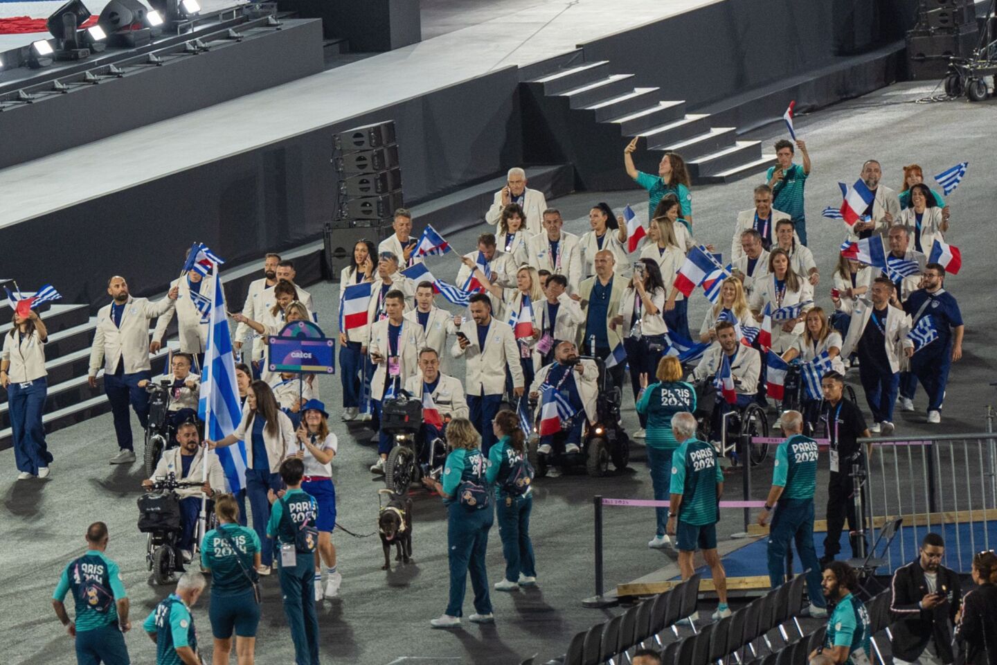 Η Ελλάδα στη φαντασμαγορική τελετή έναρξης των Παραολυμπιακών Αγώνων στο Παρίσι