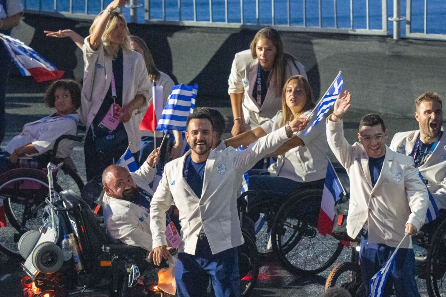 Η Ελλάδα στη φαντασμαγορική τελετή έναρξης των Παραολυμπιακών Αγώνων στο Παρίσι