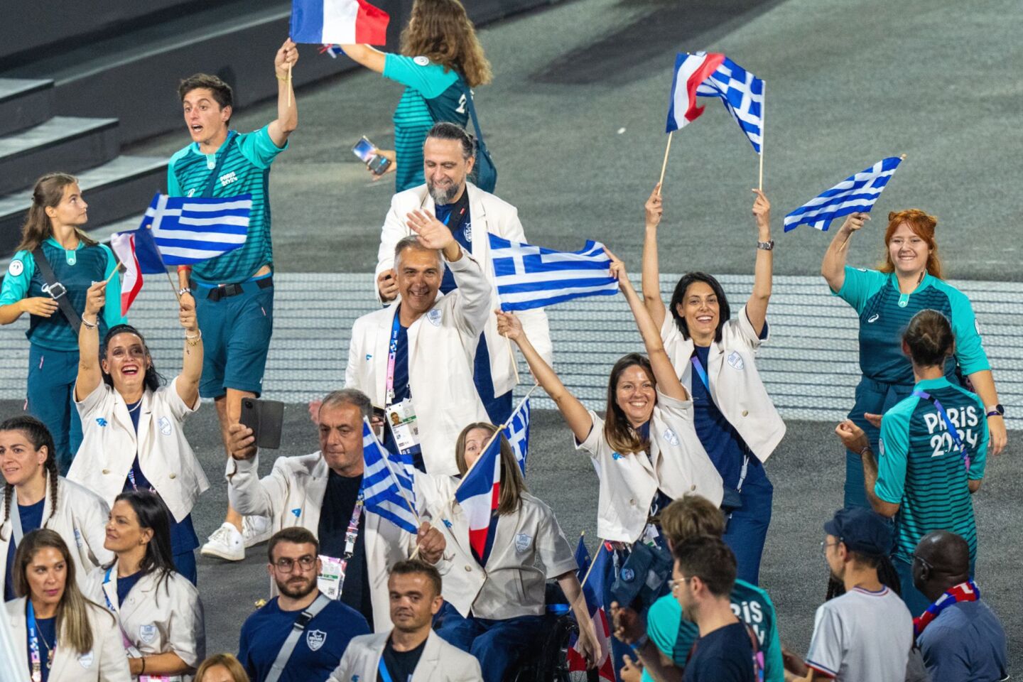 Η Ελλάδα στη φαντασμαγορική τελετή έναρξης των Παραολυμπιακών Αγώνων στο Παρίσι