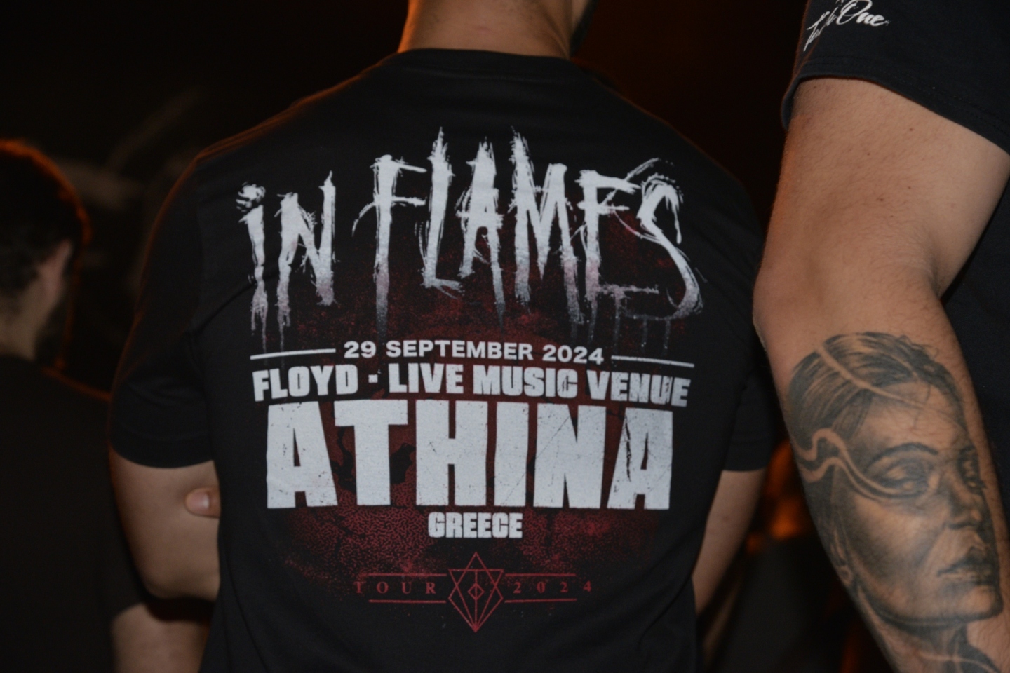 In Flames: Ανταπόκριση από τη sold out συναυλία της σουηδικής metal μπάντας στην Αθήνα, στο Floyd, την Κυριακή 29 Σεπτεμβρίου 2024.