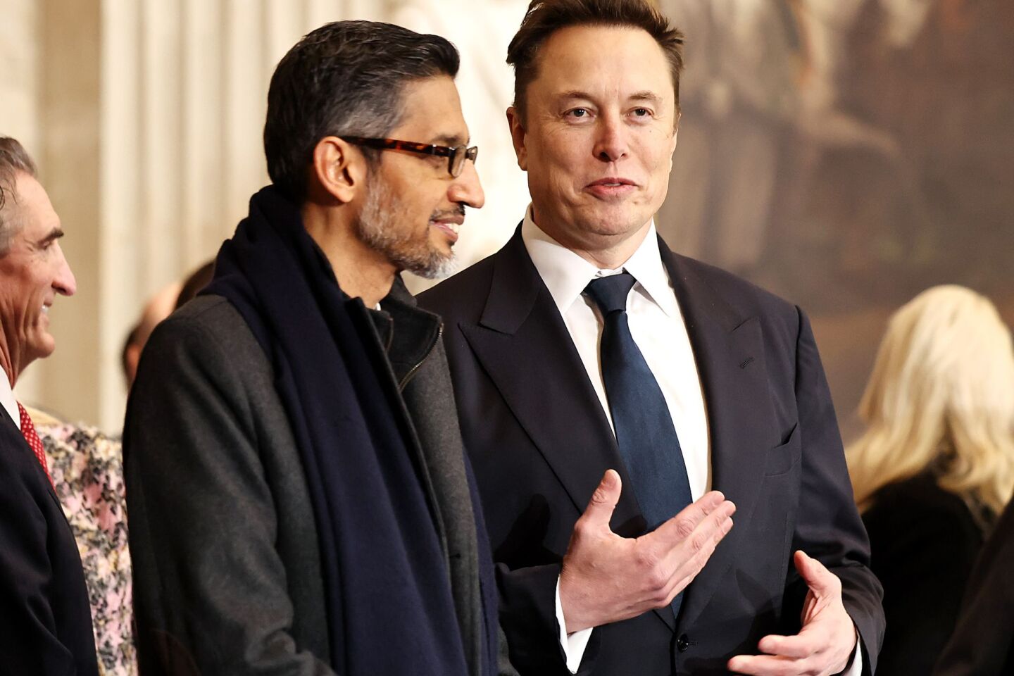  Τα βλέμματα βρίσκονταν διαρκώς πάνω στον Έλον Μασκ