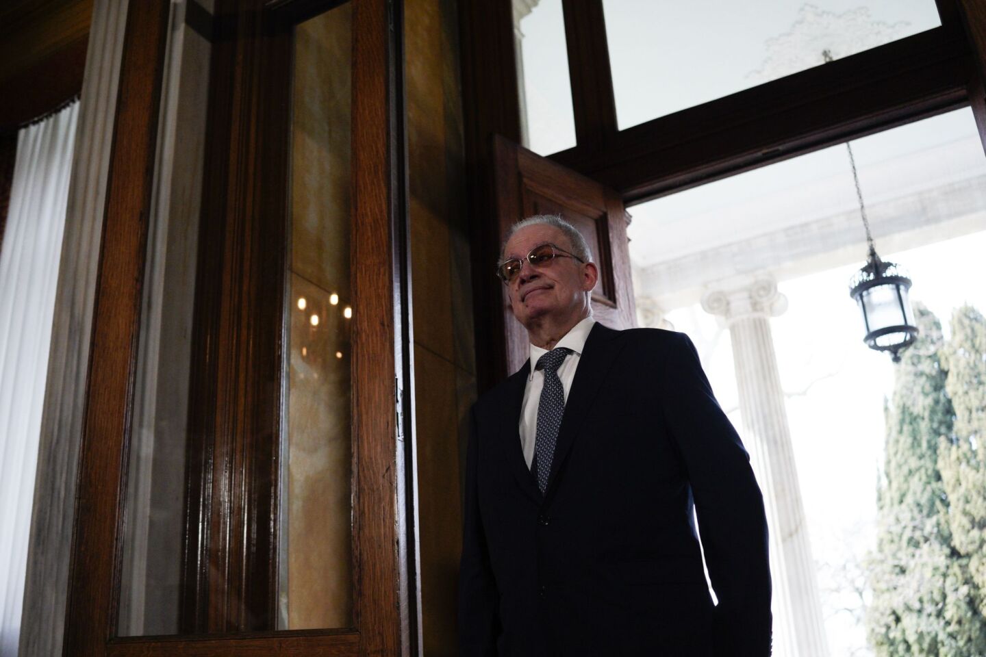 O κ. Τασούλας εισέρχεται στο Προεδρικό Μέγαρο