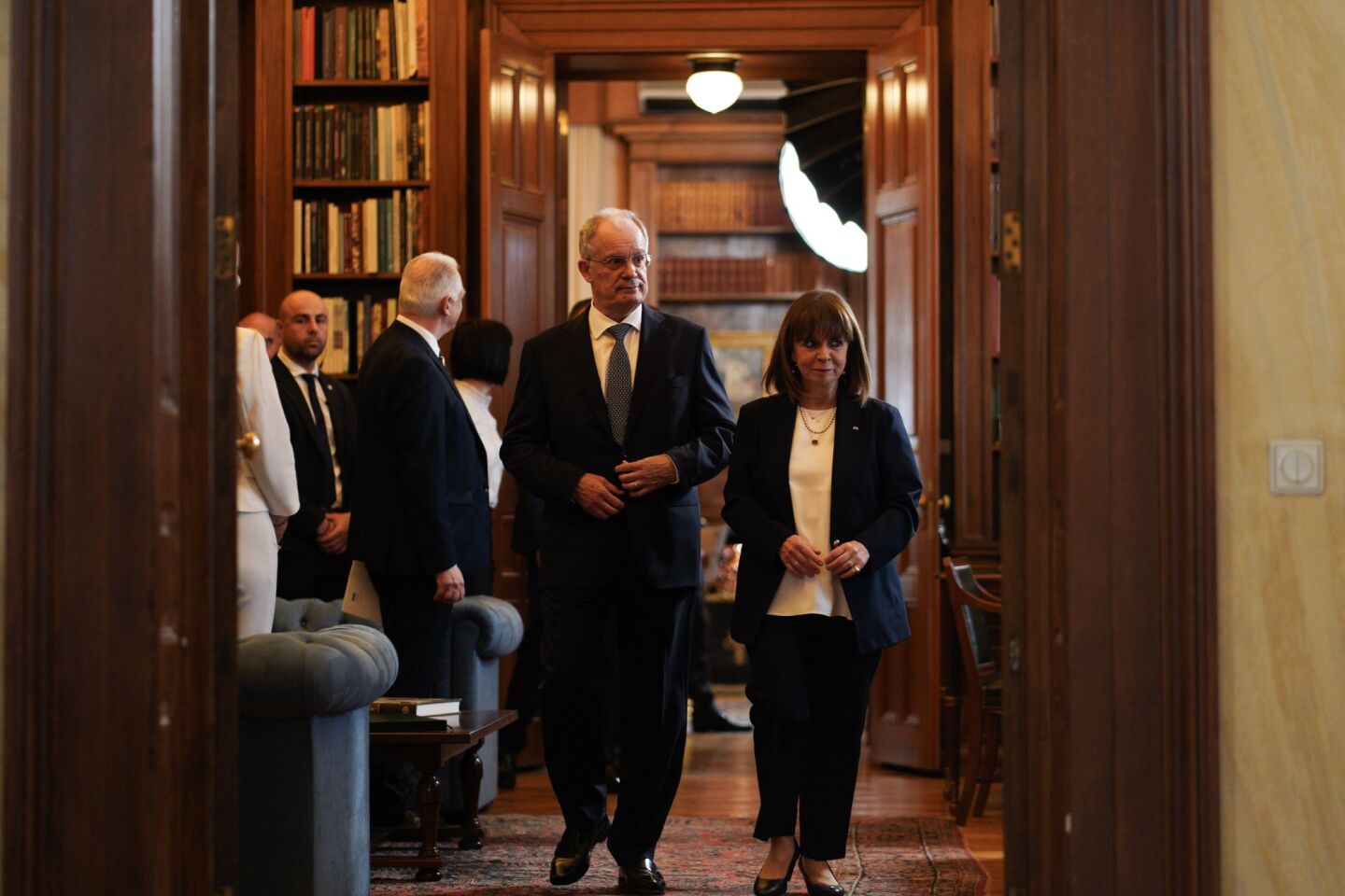 Κατερίνα Σακελλαροπούλου και Κωνσταντίνος Τασούλας