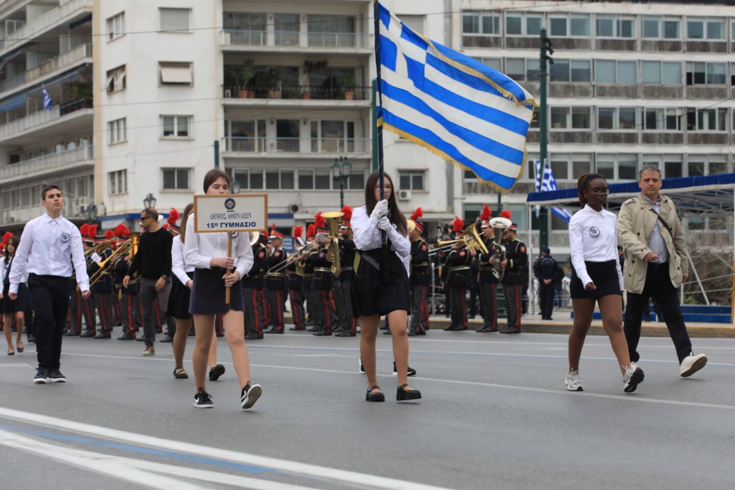 Μαθητική παρέλαση 25ης Μαρτίου