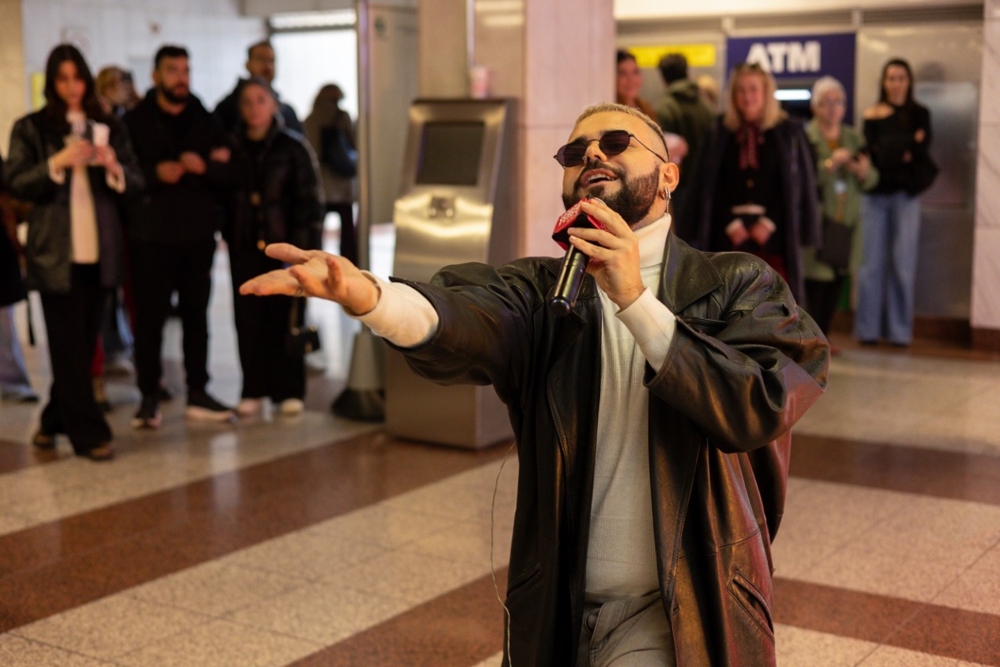 Ο Akylas στο χριστουγεννιάτικο event του Voice 102.5