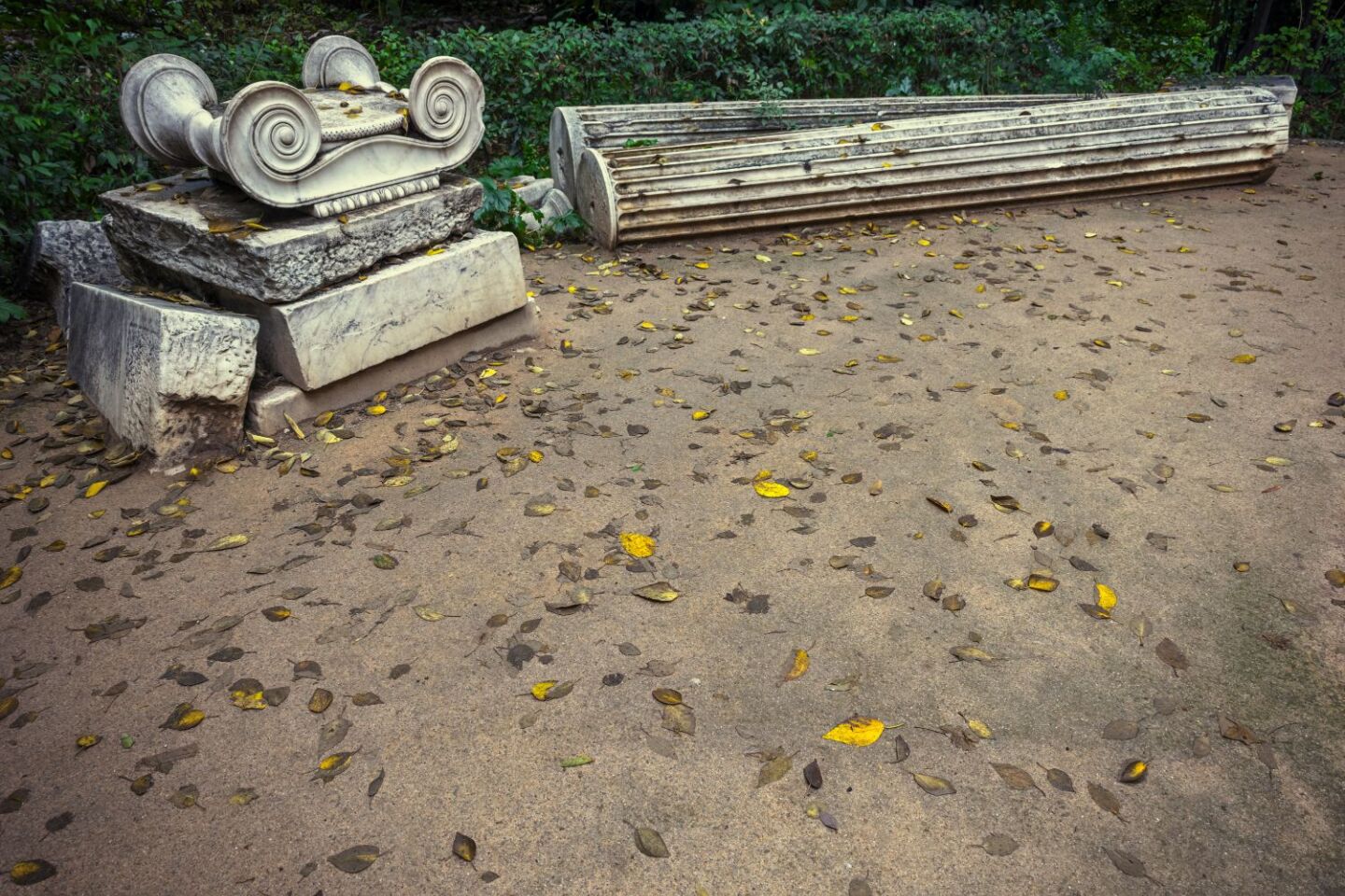 Ο Βασίλης Μακρής φωτογραφίζει τον Εθνικό Κήπο χωρίς ανθρώπους, αναδεικνύοντας τη συνύπαρξη φύσης, ιστορίας και μνήμης.