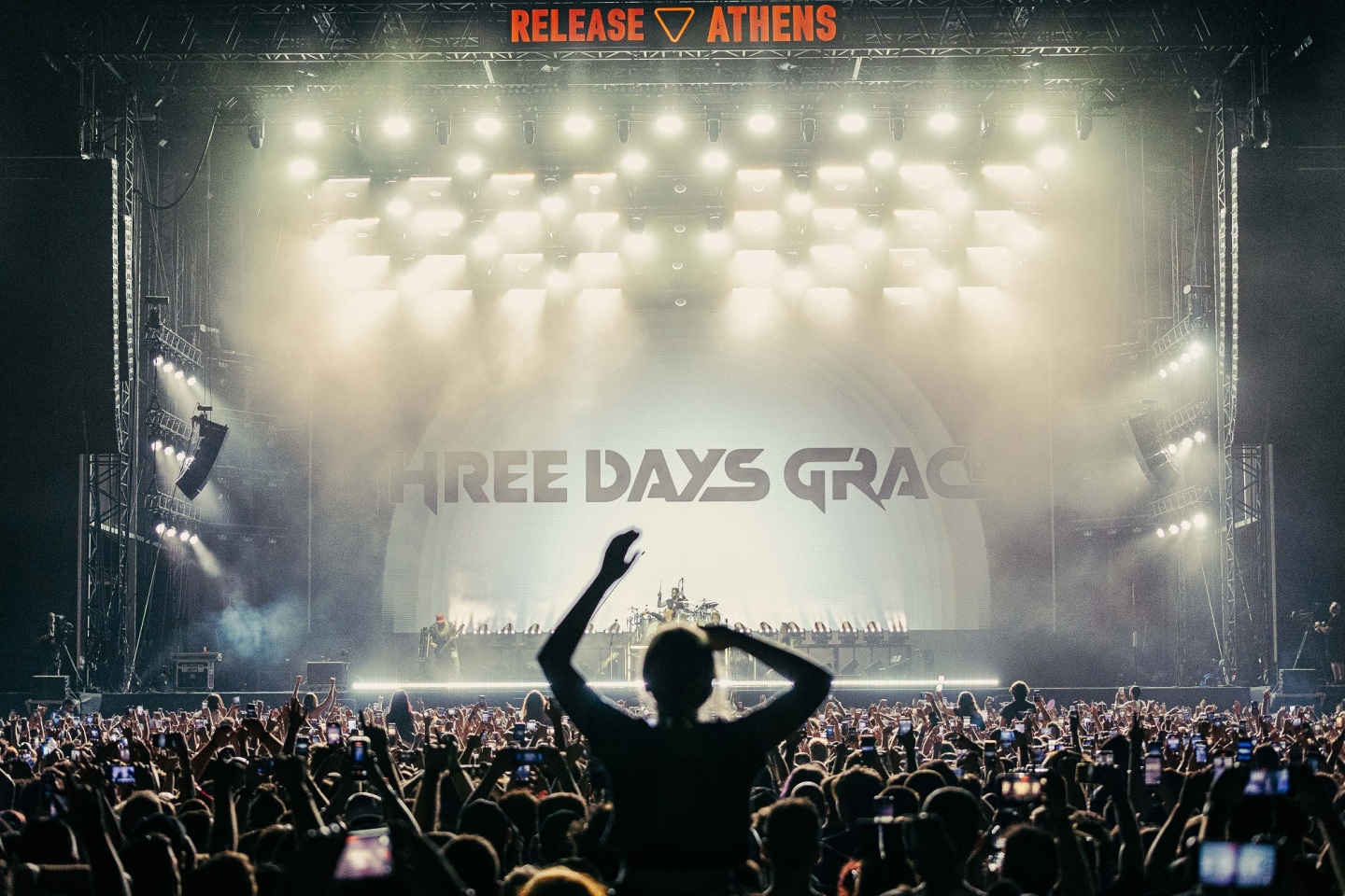 Release Athens: Οι Three Days Grace και το πάρτυ της post-grunge γενιάς - 20 φωτογραφίες