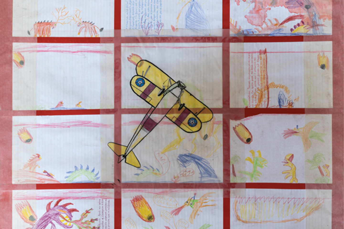 Γιούλικα Ψιμούλη, Κίτρινο αεροπλάνο