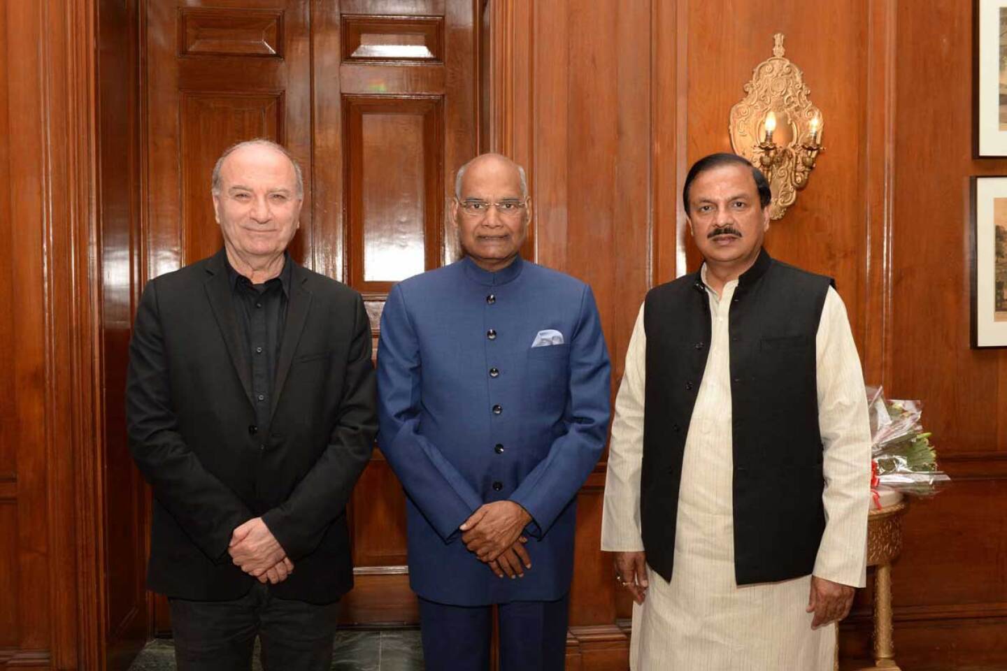 Θεόδωρος Τερζόπουλος, Sri Ram Nath Kovind