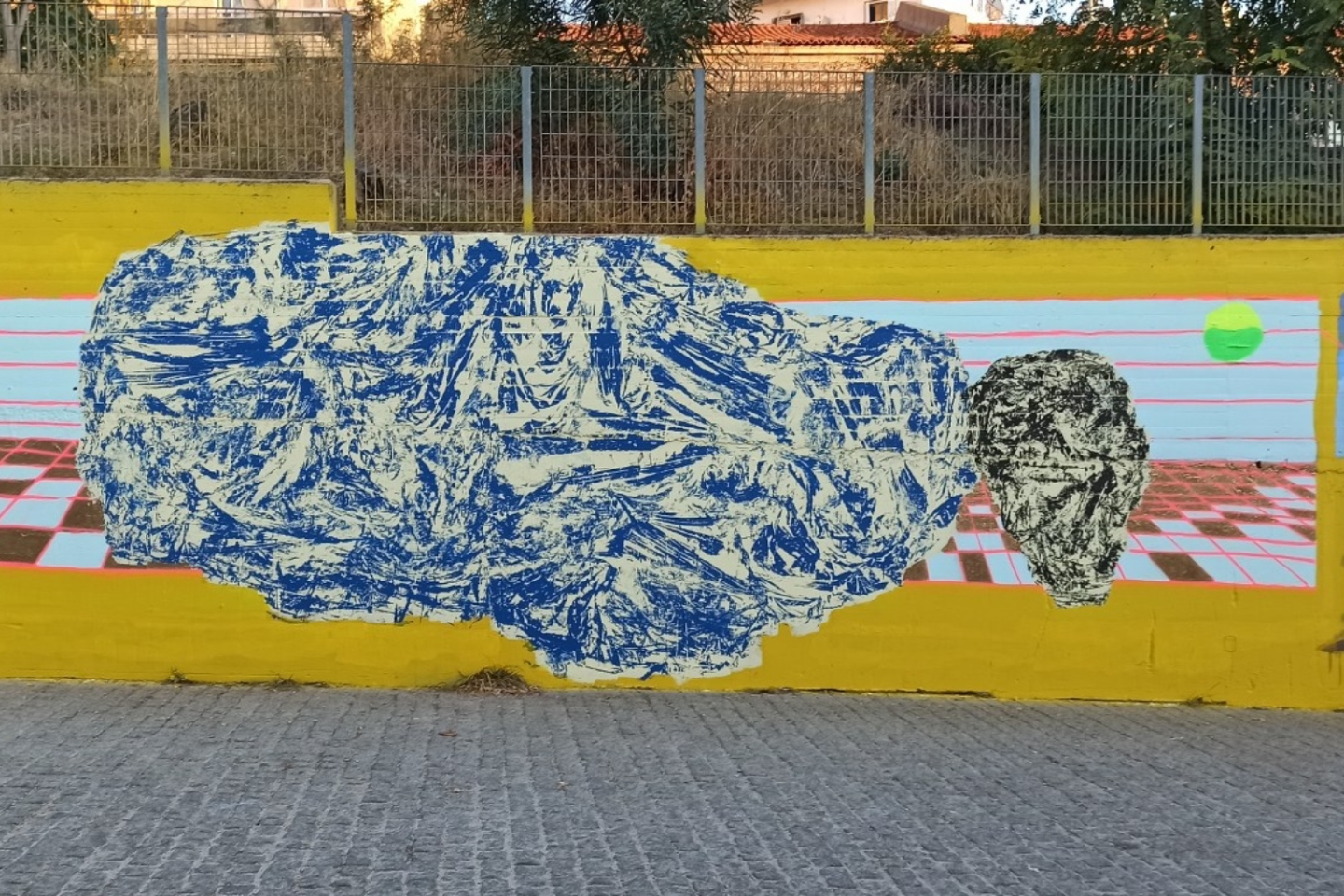 To νέο γκράφιτι της Αθήνας