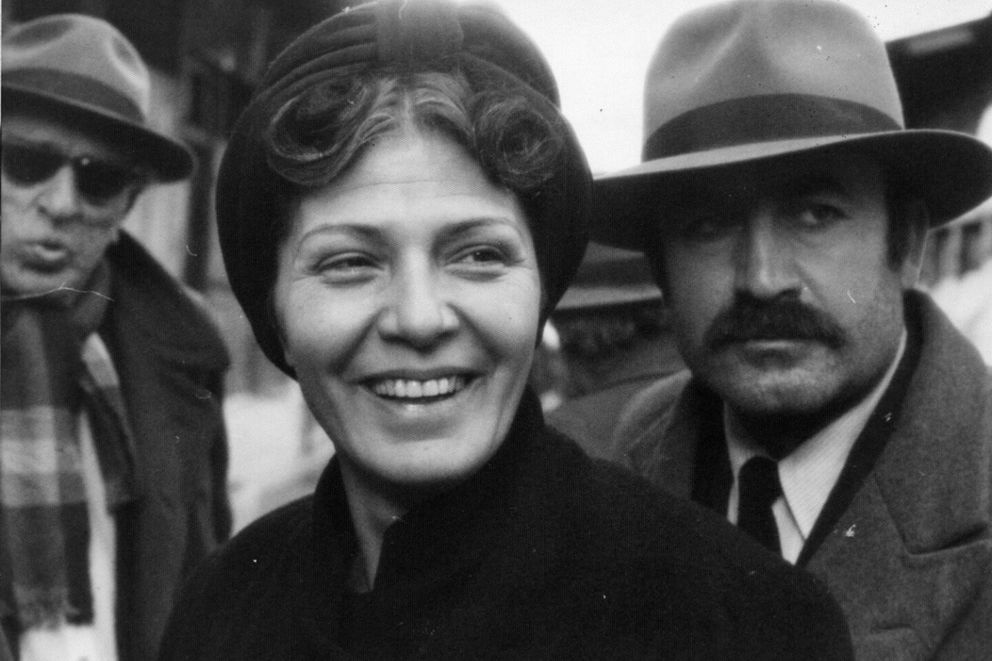 Η Αλίκη Γεωργούλη με τον Β. Καζάν