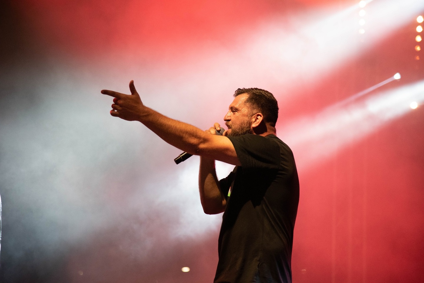 Anser - Στιγμιότυπο από hip hop συναυλία στο Κατράκειο Θέατρο Νίκαιας