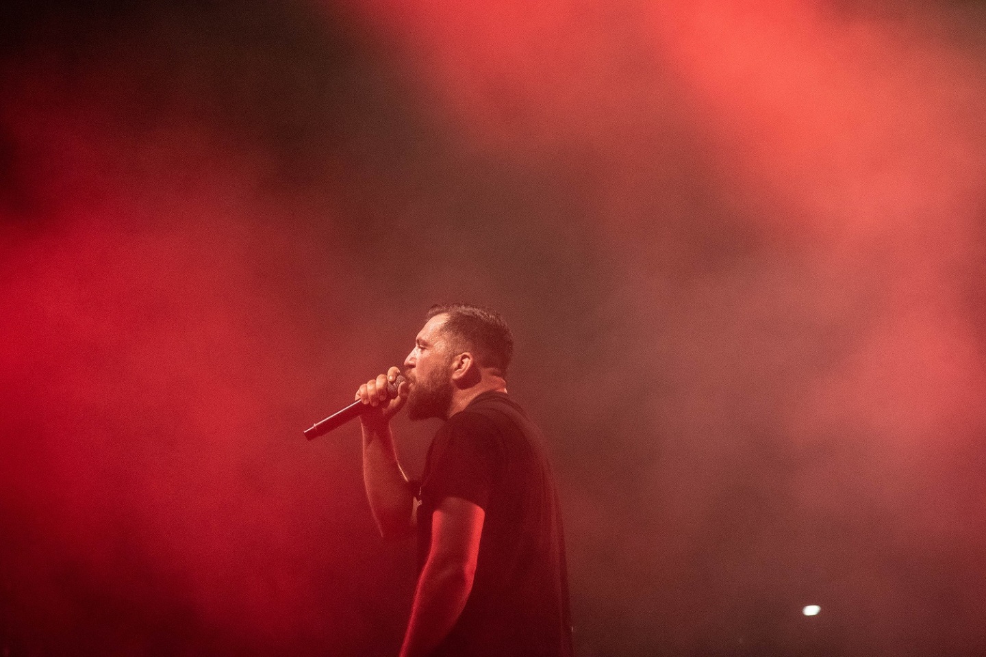 Anser - Στιγμιότυπο από hip hop συναυλία στο Κατράκειο Θέατρο Νίκαιας