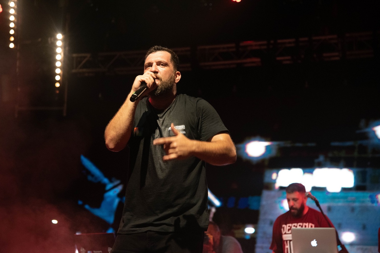 Anser - Στιγμιότυπο από hip hop συναυλία στο Κατράκειο Θέατρο Νίκαιας