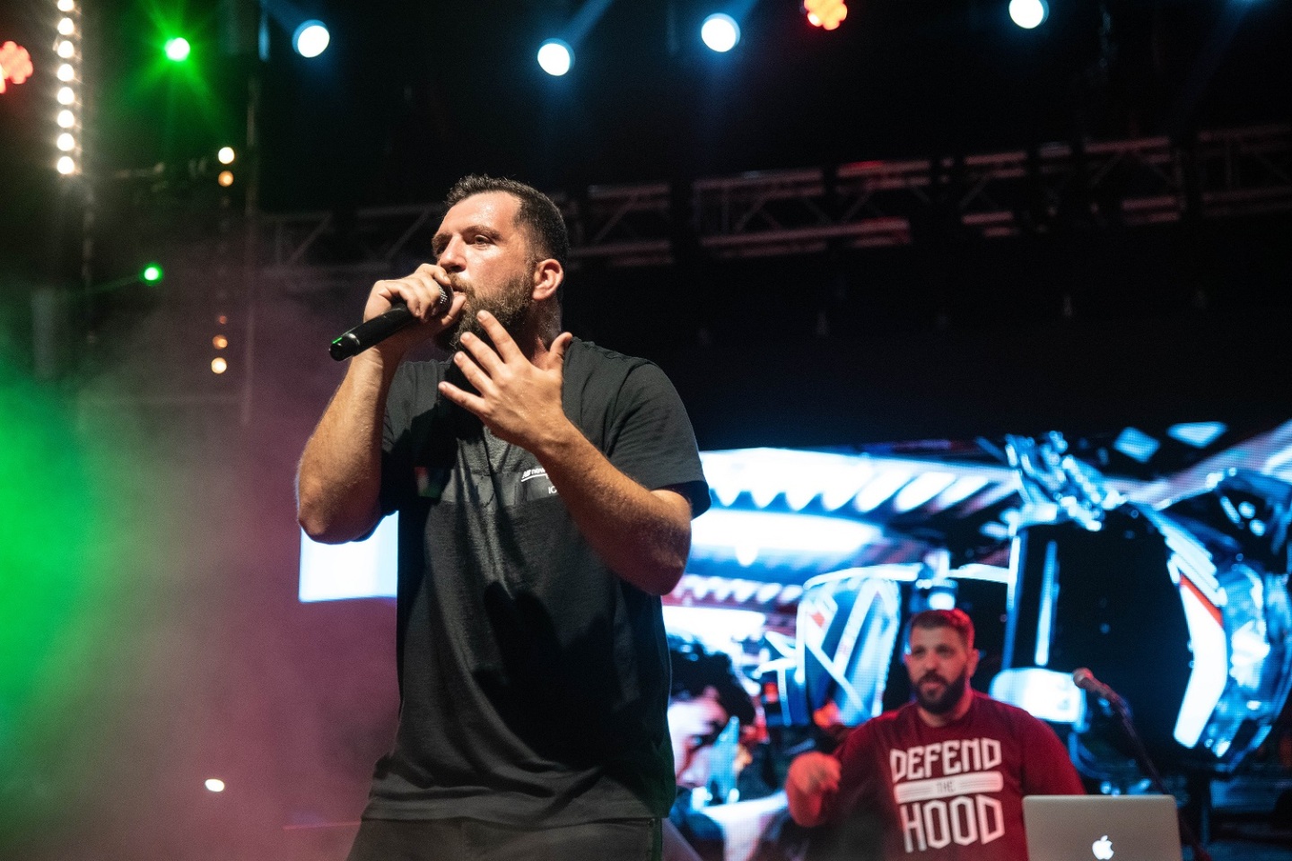 Anser - Στιγμιότυπο από hip hop συναυλία στο Κατράκειο Θέατρο Νίκαιας