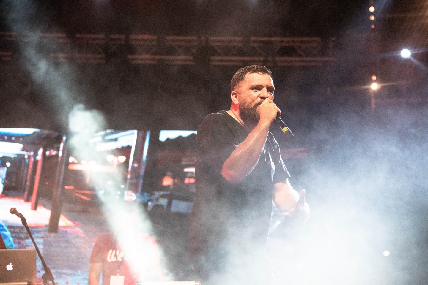 Anser - Στιγμιότυπο από hip hop συναυλία στο Κατράκειο Θέατρο Νίκαιας