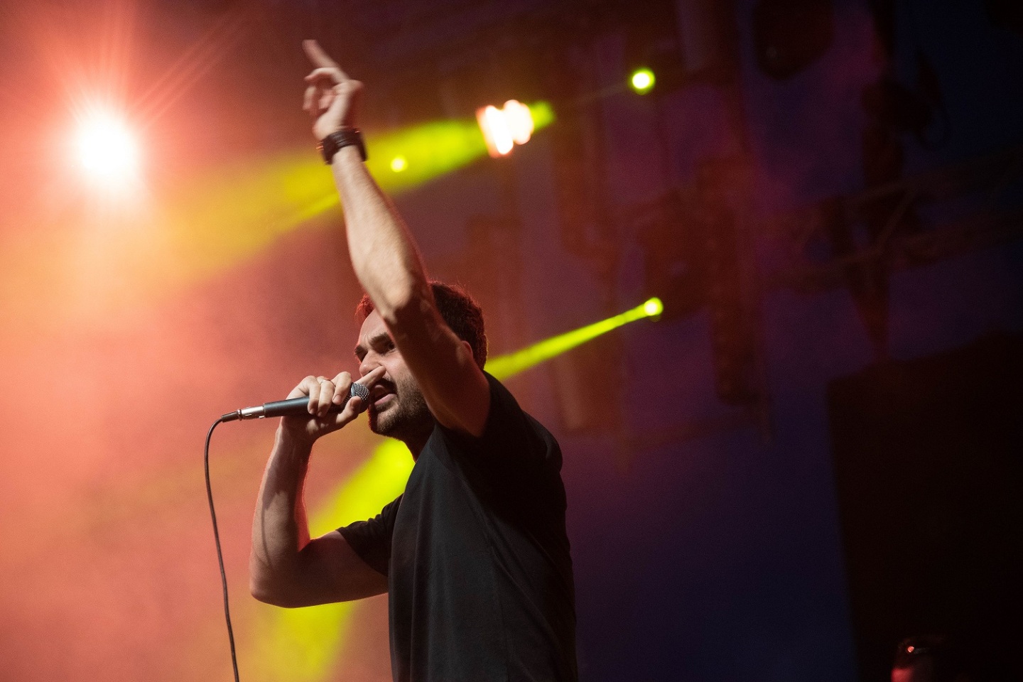 Tsekos Fee - Στιγμιότυπο από hip hop συναυλία στο Κατράκειο Θέατρο Νίκαιας