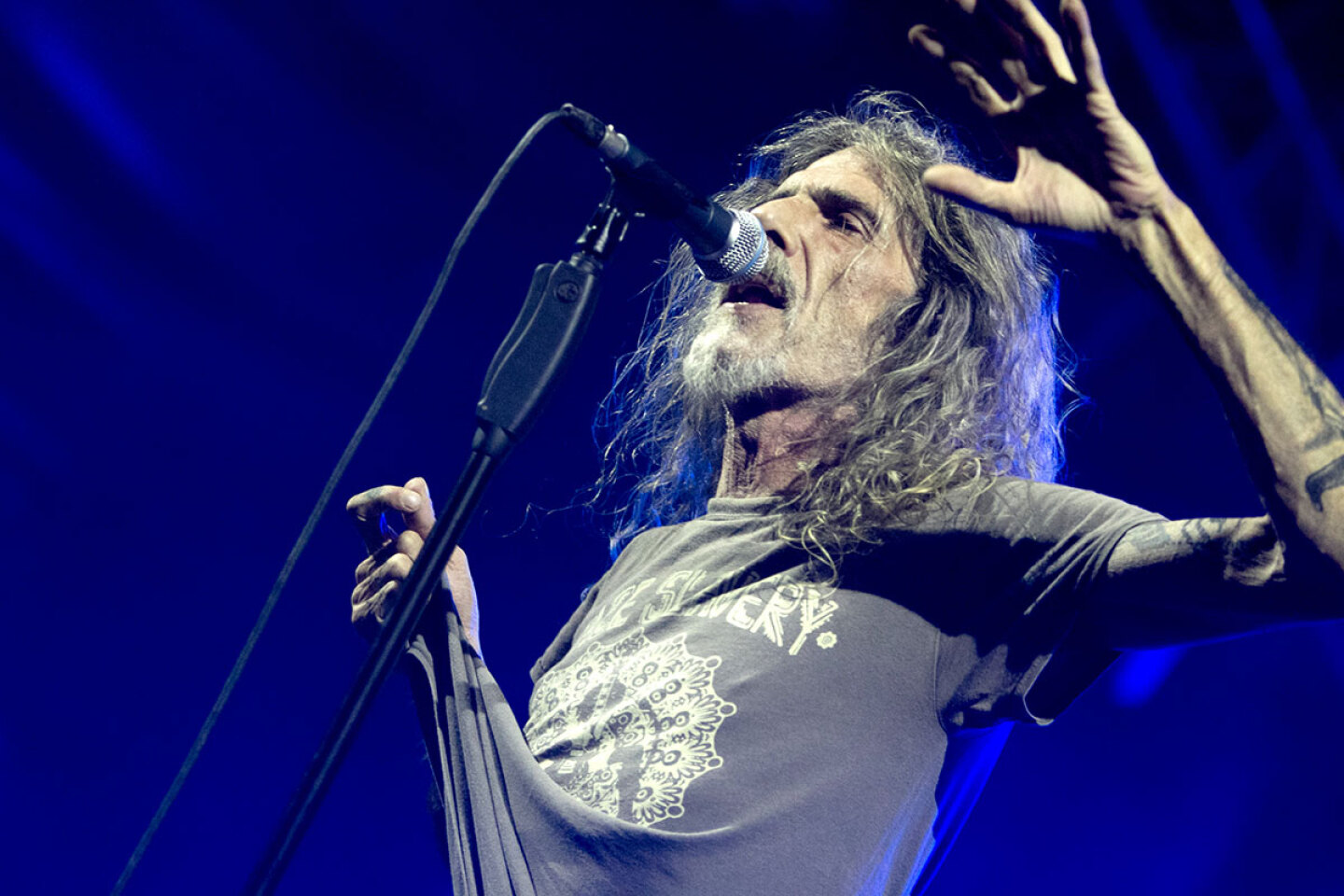 Στιγμιότυπο από τη sold out συναυλία των Nightstalker στην Τεχνόπολη