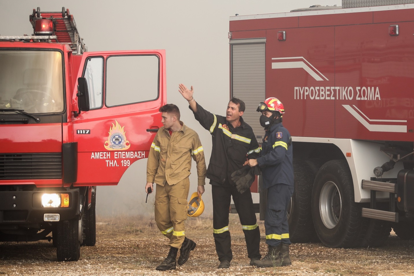 Πυρκαγιά στην Άνω Βαρυμπόμπη του δήμου Αχαρνών, την Τρίτη 3 Αυγούστου 2021