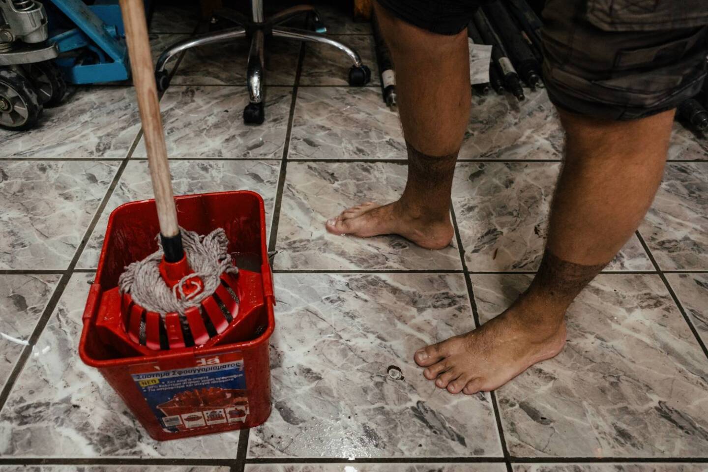 Κακοκαρία «Μπάλλος»: Οι πλημμύρες του Κολωνού από τον φωτογράφο Θοδωρή Ρήγο