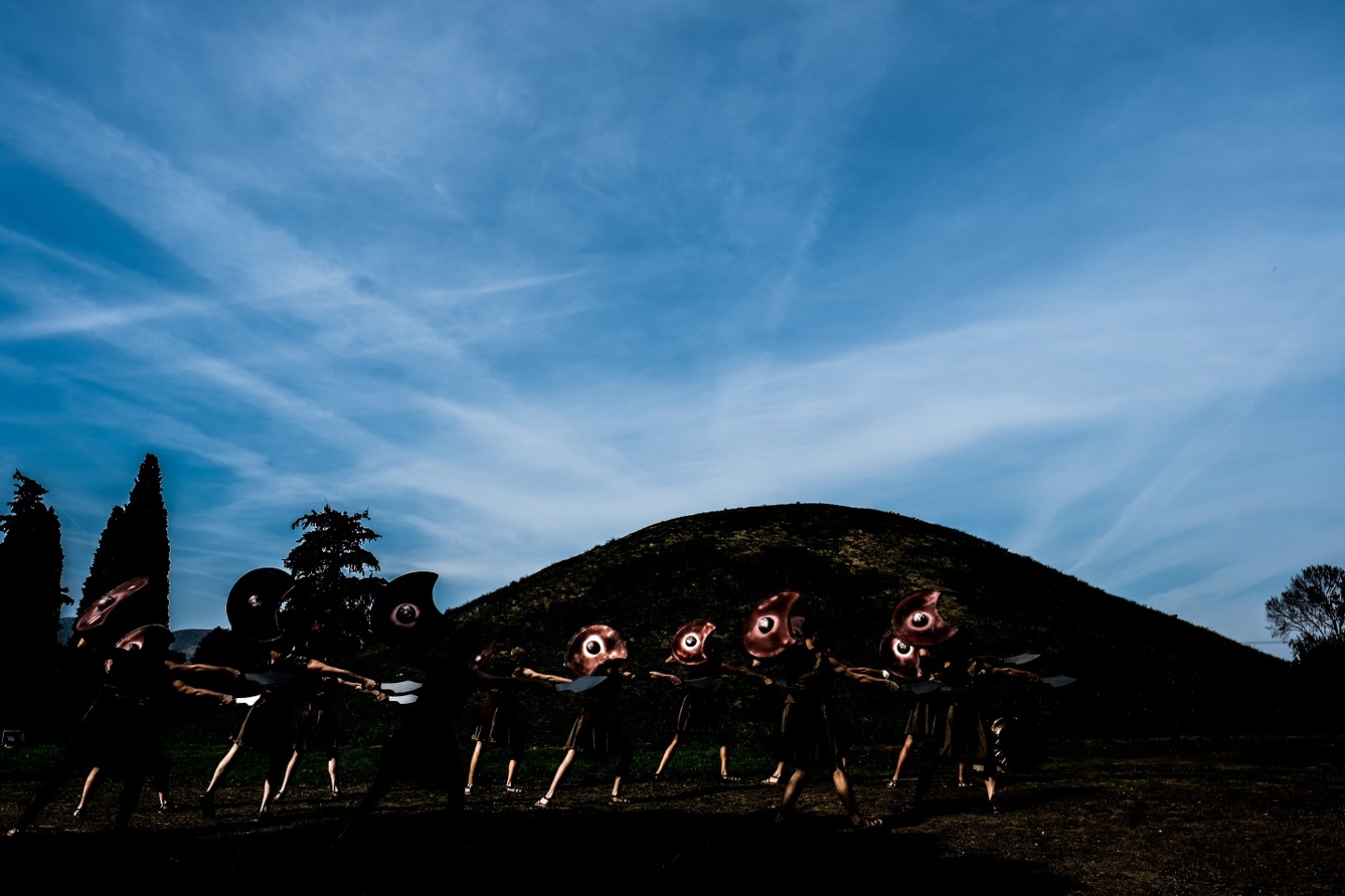 Δρομείς με στολή αρχαίων Ελλήνων