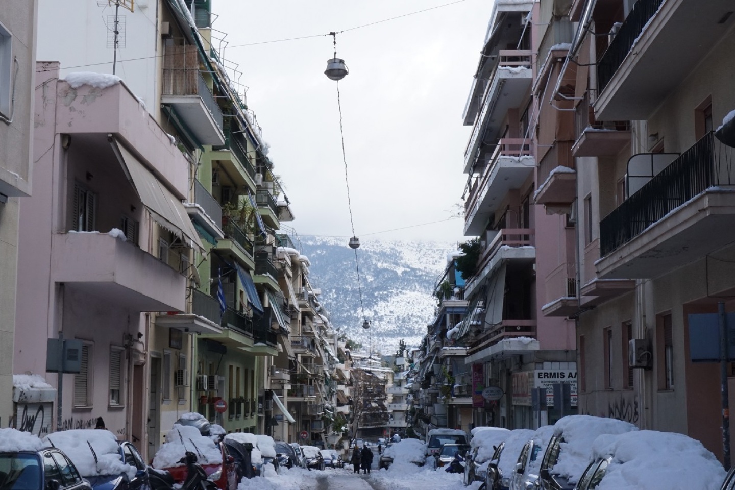 Στενό επί της Λεωφόρου Κηφισσίας. 