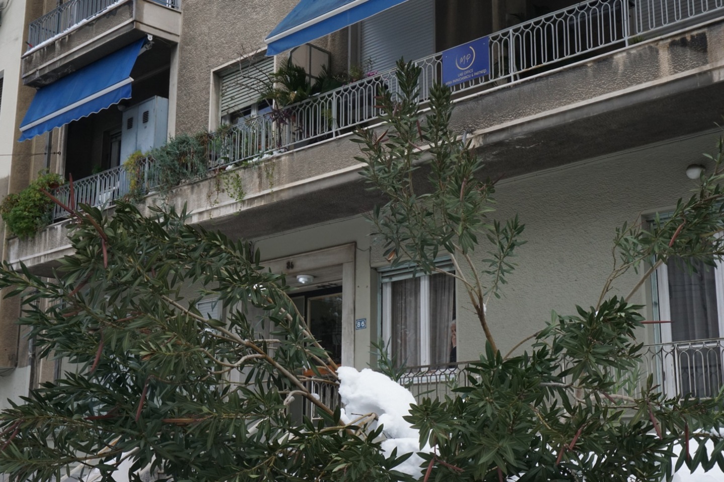 Μπαλκόνια στη Λεωφόρο Κηφισσίας.