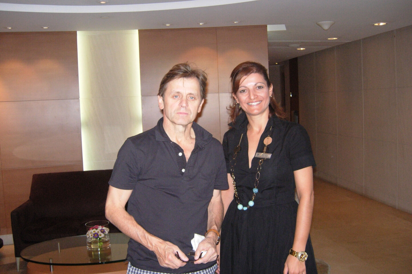 Ο Ρώσος χορευτής και χορογράφος Μιχαήλ Μπαρίσνικοφ στο Χίλτον Αθηνών