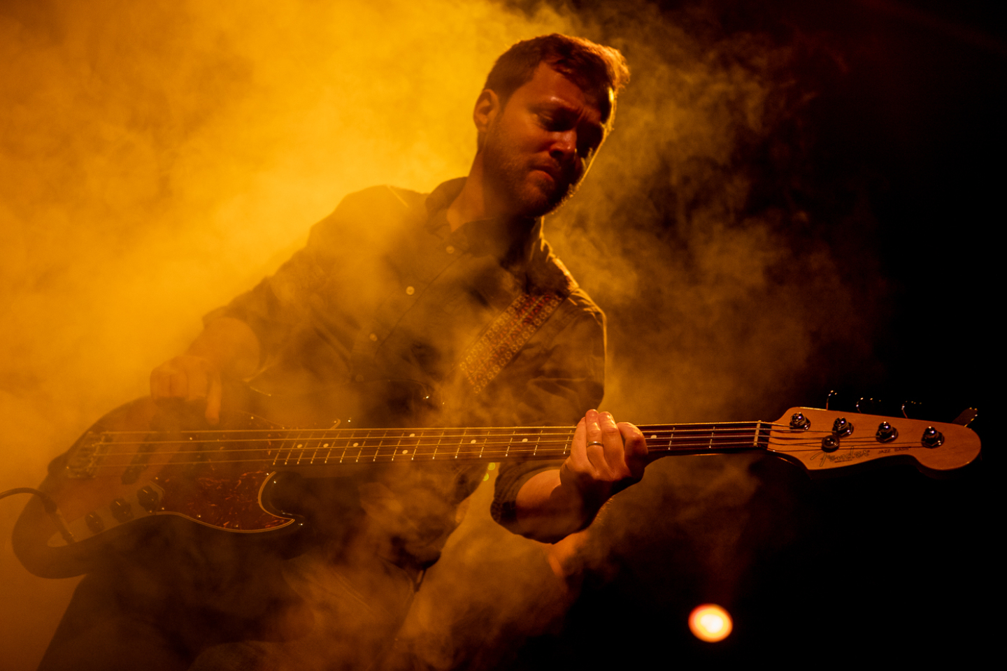 Το συγκρότημα Deuce σε συναυλία στη σκηνή του Gagarin στο Gimme Shelter Film Festival