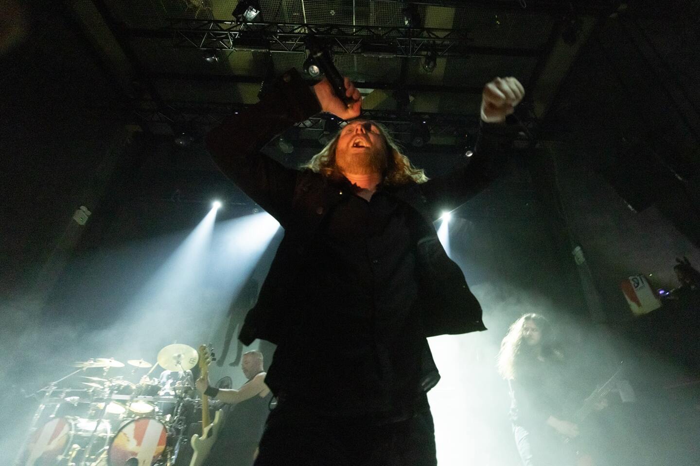 Στιγμιότυπο από τη συναυλία των Dark Tranquillity στην Αθήνα