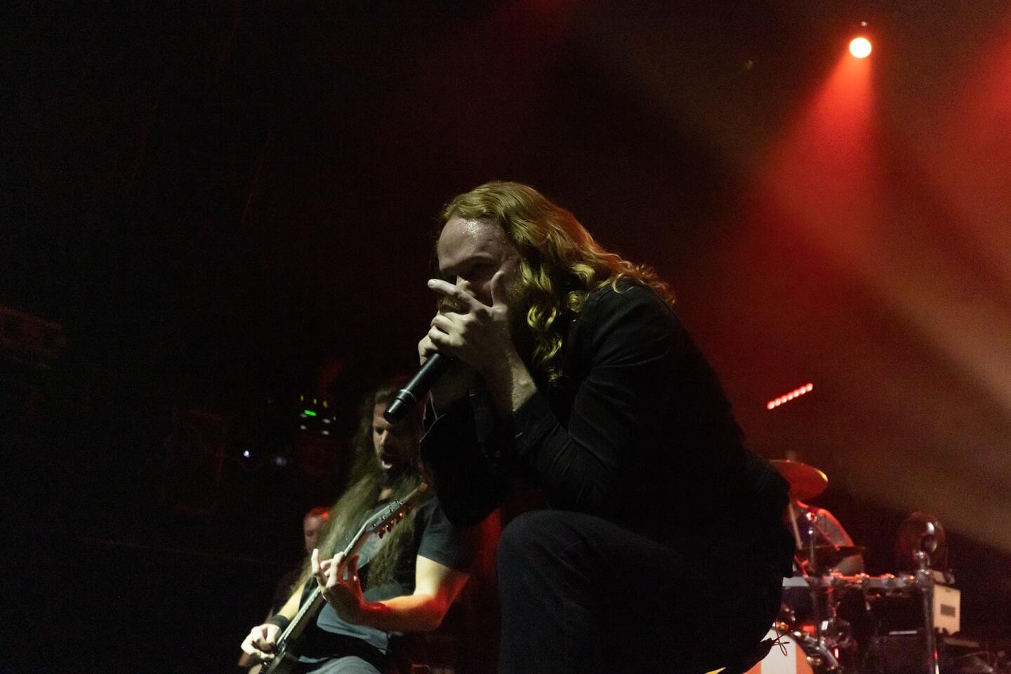 Στιγμιότυπο από τη συναυλία των Dark Tranquillity στην Αθήνα