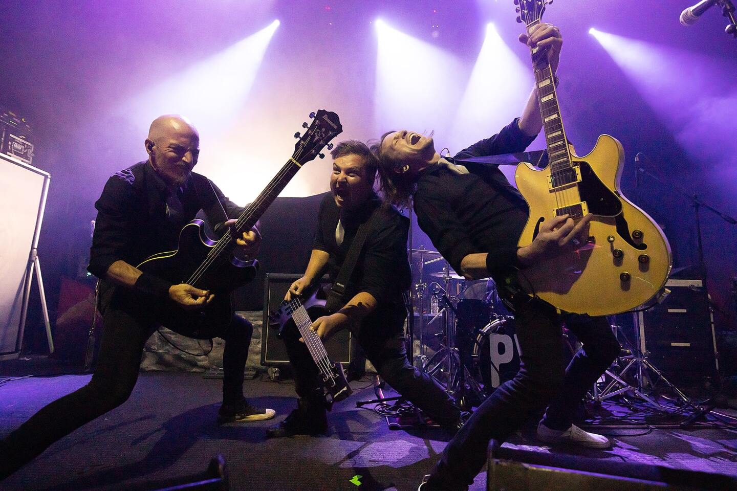 Στιγμιότυπο από τη συναυλία των Pyogenesis στην Αθήνα