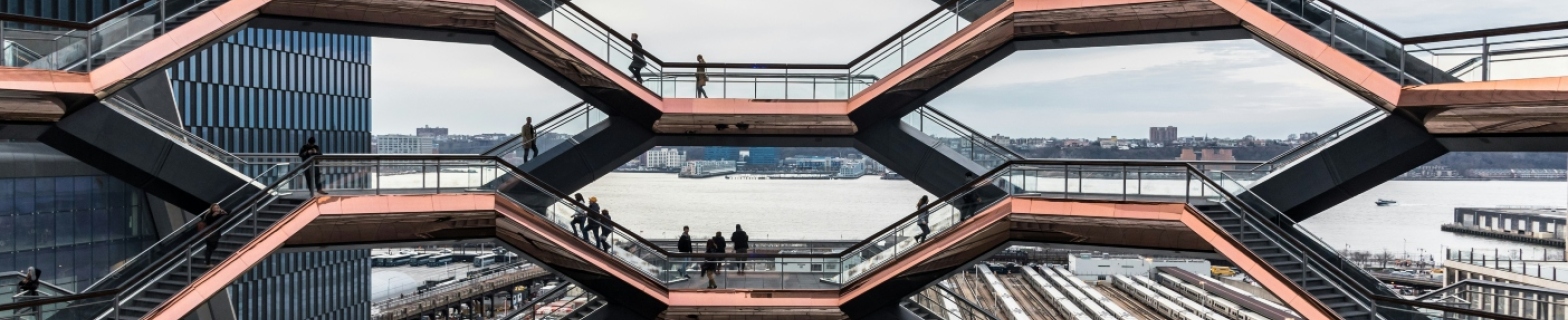 Τhomas Heatherwick The Vessel, Hudson Yards, New York, NY, USA