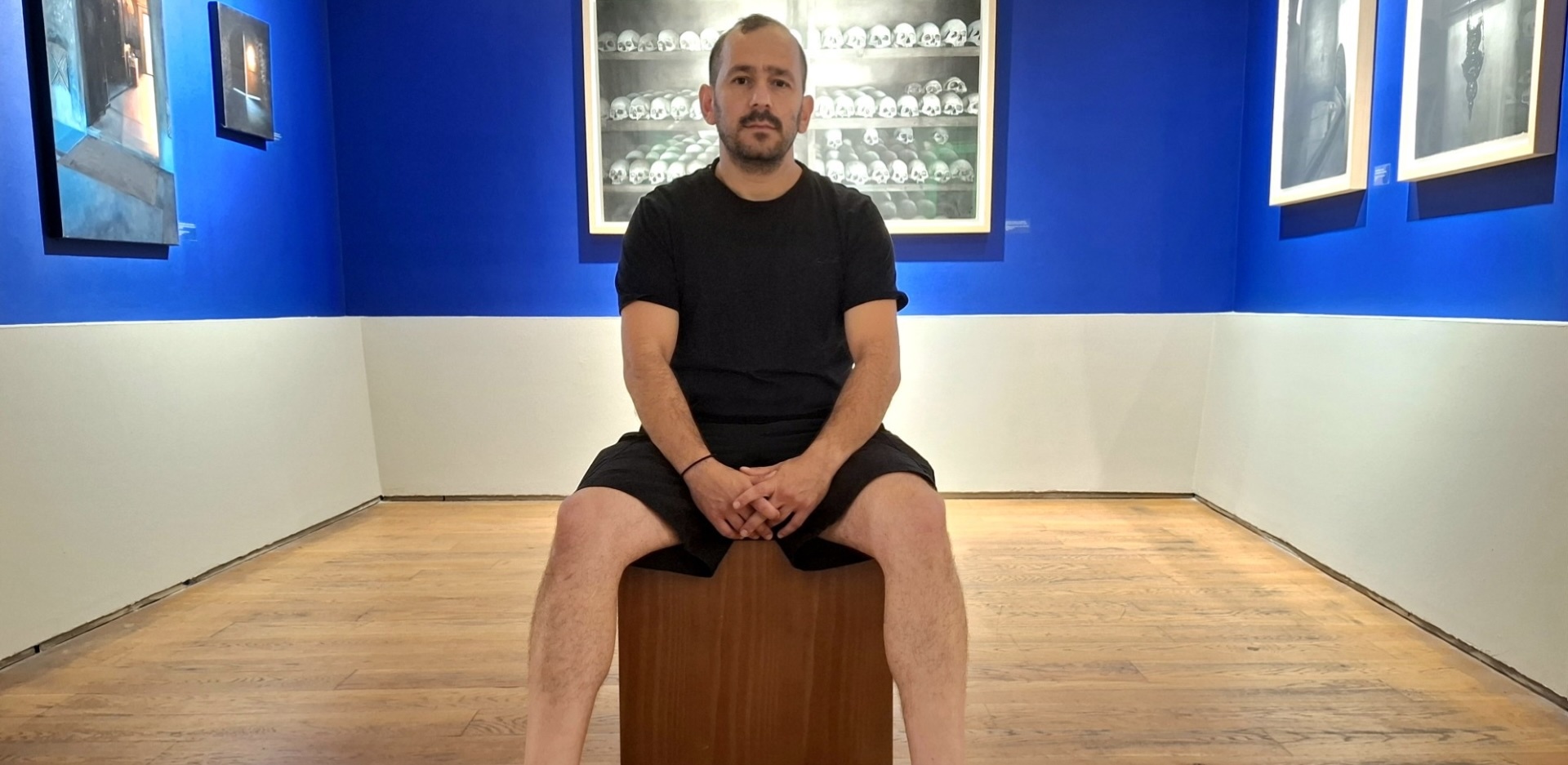 Ο ζωγράφος Γιώργος Ταξίδης