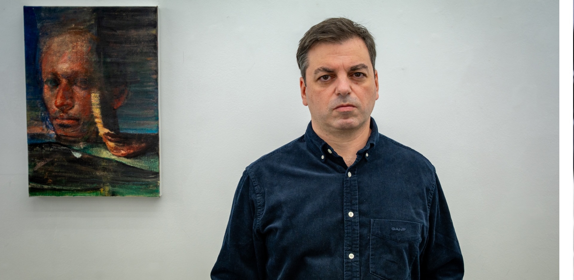 Ο ζωγράφος Νίκος Ασλανίδης