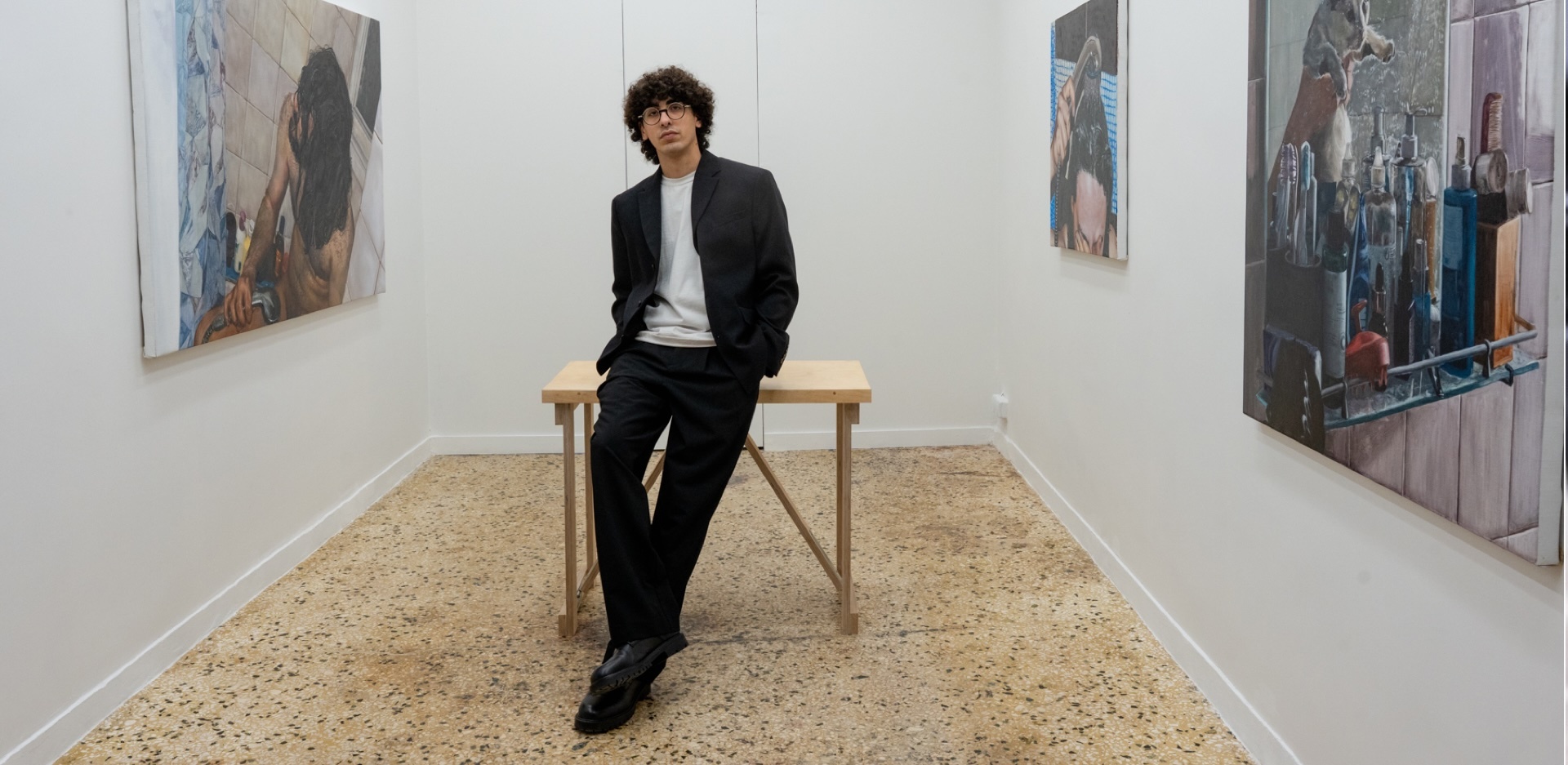 Ο γκαλερίστας Ηλίας Τσιόφας 