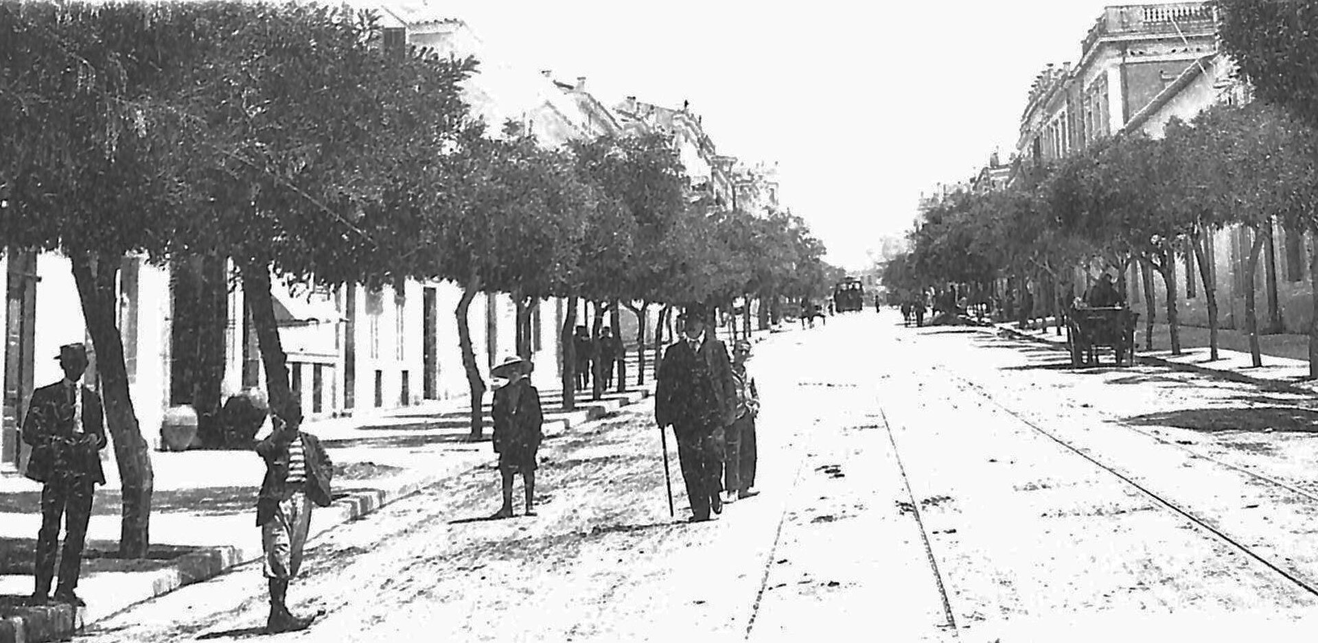 Η οδός Πειραιώς το 1900
