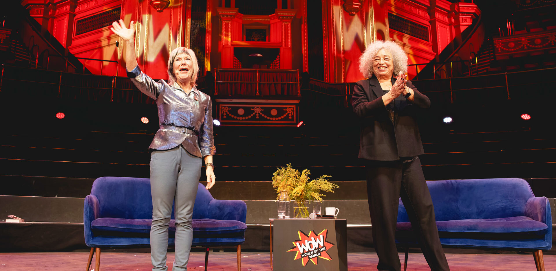 Τζουντ Κέλι και Άντζελα Ντέιβις, WoW-Women of the World 2025, Λονδίνο